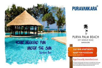Get ready to chill your weekends at sunken bar in Purva Palm Beach Bangalore